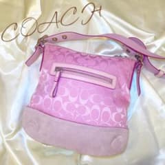 【鑑定済み・送料無料】COACH コーチ ショルダーバッグのサムネイル