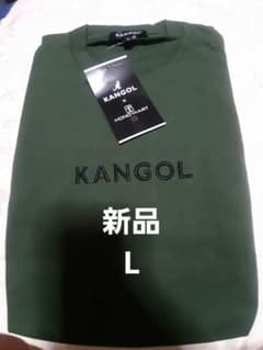 新品　KANGOL モスグリーン　L 長袖のサムネイル