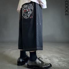 美品 00s COOGI W32 ブラックデニムショートパンツ 刺繍HIPHOP - メルカリ