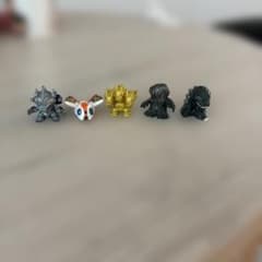 ゴジラバスボール ミニフィギュア 5体セットのサムネイル