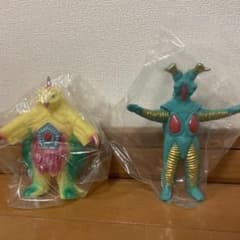 ウルトラマン 怪獣 ソフビ フィギュア 2体セット カイジュウカラーズ