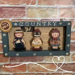 ラガディアン＆アンディ壁掛け ハンドメイド カントリー雑貨