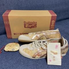 希少品「オニツカタイガー」京都コレクション スニーカー 西陣織 新品 
