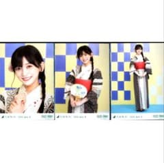 乃木坂46 生写真 3枚コンプ 池田瑛紗 2024.July-II 浴衣 - メルカリ