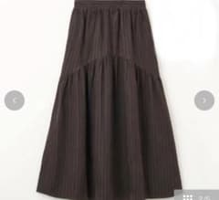 しまむら　田中里奈　スカート　M ブラウン