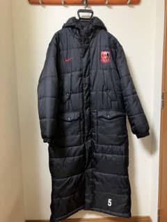NIKE 浦和レッズ 支給品 ベンチコート XL 非売品・支給品】NIKE 浦和レッズ ベンチコート ダウンジャケット