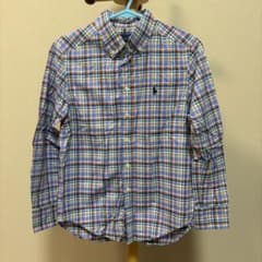 Ralph Lauren キッズ 長袖シャツ チェック S/P (8)のサムネイル