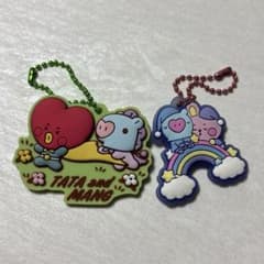 BYS BT21 TATA and MANG Acrylic Keychain
