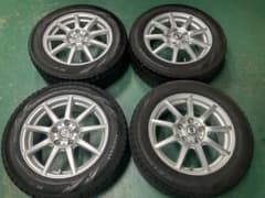 送料無料】ノア・ヴォクシー等に 205/60R16 中古4本スタッドレスセット