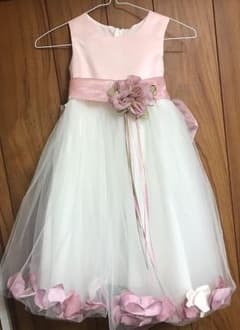花びらドレス  ボレロ付き 幼児才3〜6才のサムネイル