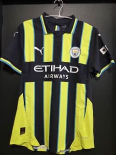 2024-25マンチェスターシティAWAY オーセンティックSサイズのサムネイル