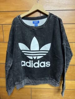 美品 アディダス オリジナルス 人気デニムスウェット 希少