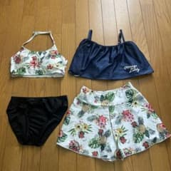 Ziddy セパレート水着 4点セット 140 ニコ⭐︎プチ ティーンズ ジディーのサムネイル