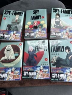 신품 SPY×FAMILY 1.2.3.4.5.6권 세트