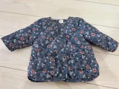 H&M ベビー キルティングジャケット 花柄 68cmのサムネイル