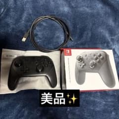 n*g様 【美品】Switchプロコン純正のサムネイル