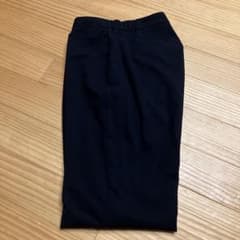 GU ウォッシャブルテーパードパンツ　ネイビーのサムネイル