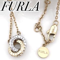 フルラ FURLA ネックレス ダブルリング FJ1102NTU アクセサリー - メルカリ