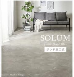 SOLUM フロアタイル マーブルグレージ 7畳63枚 - メルカリ