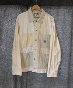 Stüssy パッチワーク カバーオール ホワイト サイズL - メルカリ