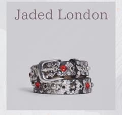 Jaded London スタッズベルト パイソン柄 - メルカリ