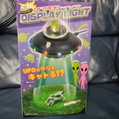 【新品未開封】UFO襲来！ディスプレイライト　グリーン UFO　牛のサムネイル