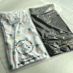 ハワイ限定　Diamond Wood ポーチ 巾着袋 2枚セットのサムネイル