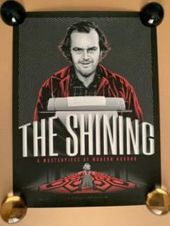【早い者勝ち入手困難限定100枚】映画シャイニング シルクスクリーン作品ポスターのサムネイル