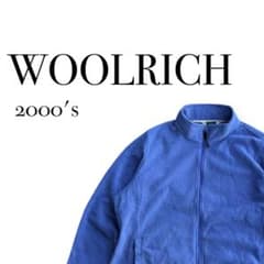 ⁠ウールリッチ フリースジャケット 紫 ビッグシルエット