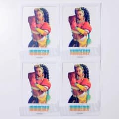 킴벌리 4점 클리어 포토 카드 스트리트 파이터 6 다이소