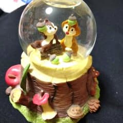 値下★昔の★チップとデール スノーグローブ ディズニー 値下☆昔の☆チップとデール スノーグローブ ディズニー - メルカリ