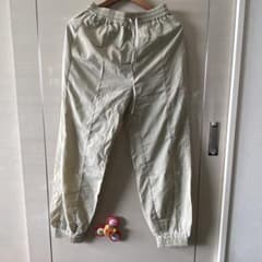 MURUA ナイロン ワークパンツ カーゴパンツ ベージュ Fのサムネイル