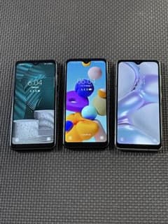 Samsung Galaxy A21 スマートフォン 本体 3台セット Samsung Galaxy A21 スマートフォン 本体 3台セット - メルカリ