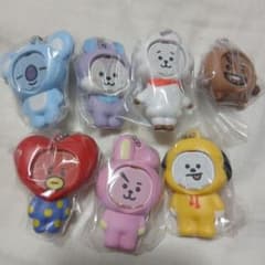 BT21 포토 프레임 마스코트 7종 완성