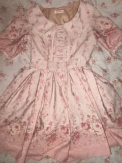 LIZ LISA 花柄ワンピース ピンクのサムネイル