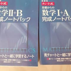 青チャート 完成ノートパックのサムネイル