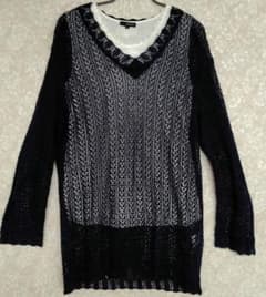 クレージュ(Courreges)　透けるサマーニットのサムネイル