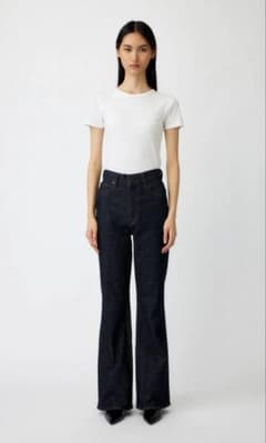 ◆moussy MVS FLARE 23 デニム ワンウォッシュ紺 ◇moussy MVS FLARE 23 デニム ワンウォッシュ紺 - メルカリ