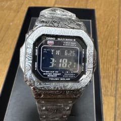 CASIO G-SHOCK ペイズリー柄 メタルベゼル GW-M5610 CASIO G-SHOCK ペイズリー柄 メタルベゼル GW-M5610 - メルカリ