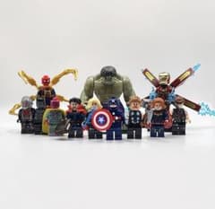 高品質★レゴ 互換 アベンジャーズ オールスター 12体 マーベル ミニフィグ