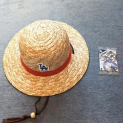 ドジャースxワンピースコラボ 麦わら帽子&カードのサムネイル