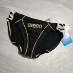 SSサイズ メンズ 競泳水着 アリーナ arena 競パン フルダルUV 黒金 Mサイズ メンズ 競泳水着 アリーナ arena 競パン フルダルUV 黒金