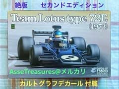 絶版 エブロ 1/20 ロブ・ウォーカー・ロータス 72C・フォード Ebbro