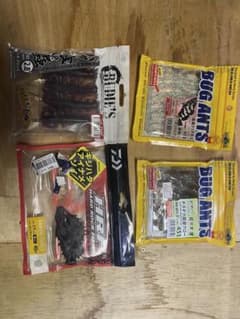 ロックフィッシュ用ワーム 4種セットのサムネイル