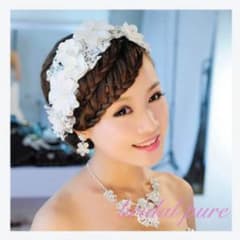 最安値♡ウェディング ヘッドドレスのサムネイル
