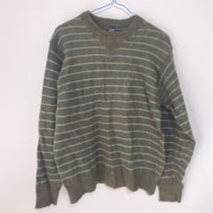 GAP ボーダー クルーネック ニット Mのサムネイル