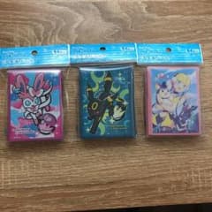 ポケモンカード デッキシールド ニンフィア ブラッキー カミツレのサムネイル