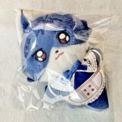 伏見弓弦 絨絨カフェ ぬいぐるみ モフモフ きつね あんスタ 中国 缶