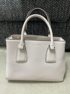ジュエルナローズ ピンクベージュ ハンドバッグのサムネイル