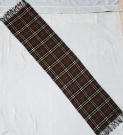 BURBERRY LONDON カシミヤ チェックマフラー　イギリス製 BURBERRY LONDON カシミヤ100% マフラー チェック - メルカリ